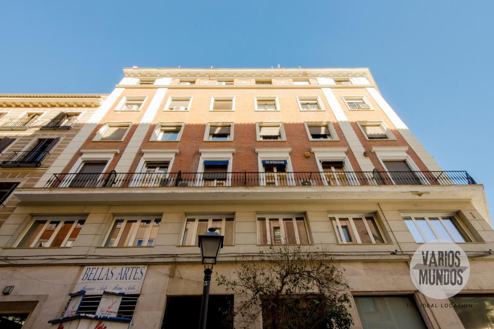 Bright Apt Para 4Pax En Gran Via-Plaza De Carmen E2 مدريد المظهر الخارجي الصورة